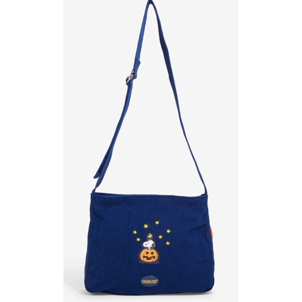 Peanuts Snoopy Charlie Brown Halloween Costumes Corduroy Shoulder Bag & Wallet - Picture 4 of 10